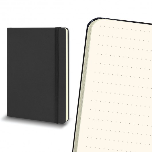 Moleskine Classic Notebooks Large Black Dot